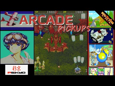 Arcade Pickups - PSiKYO Shooter and some classics by Taito and Konami  !