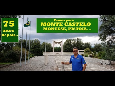 CONHECENDO MONTE CASTELO 75 ANOS DEPOIS DA GUERRA MUNDIAL - Viagem na História