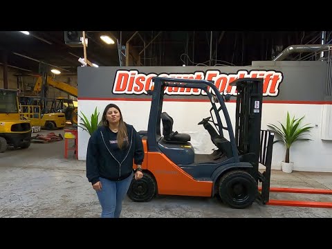 TOYOTA 8FDU25 5,000lb Diesel #1077 - Forklift for Sale