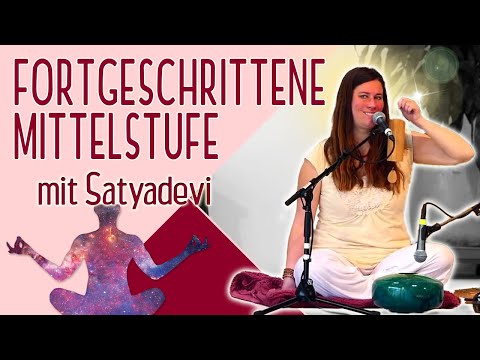 Fortgeschrittene Mittelstufe mit Satyadevi - Yoga Vidya Ashram Live - 09:15 - 16.04.2021