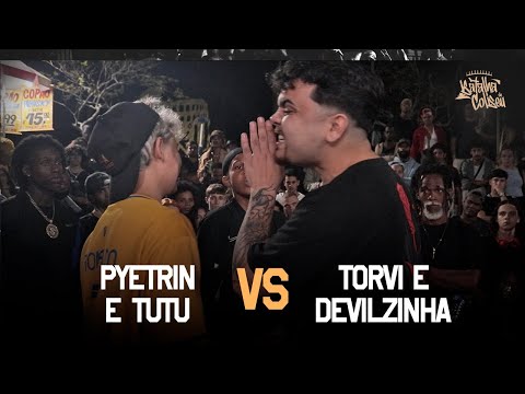 TUTU E PYETRIN X TORVI E DEVILZINHA - 2ª FASE - BATALHA DO COLISEU - EDIÇÃO DE DUPLAS #239