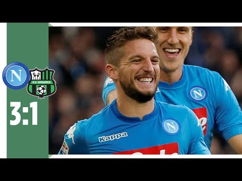 SSC Neapel - US Sassuolo 3:1 / Callejon, nicht Mertens, verwandelt Eckball direkt