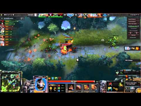 DAC 2015 Secret vs C9 Arteezy denegando creep a EternalEnvy