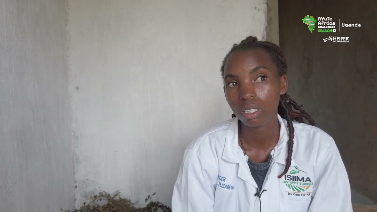 Elizabeth Kyarisiima won UGX 7M as the runner up most innovative product Agri-Business.