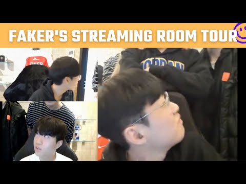Faker's streaming room tour | T1 Stream Moments