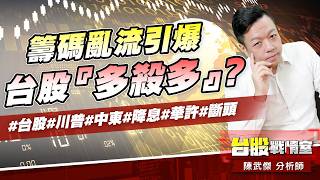 籌碼亂流引爆台股『多殺多』?#台股#川普#中東#降息#華許#斷頭｜小武哥投資事務所｜陳武傑