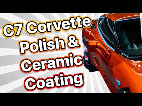 Polishing & ceramic coating 2016 Chevy Corvette C7 || Serving Killeen, Copperas Cove, Harker Heights