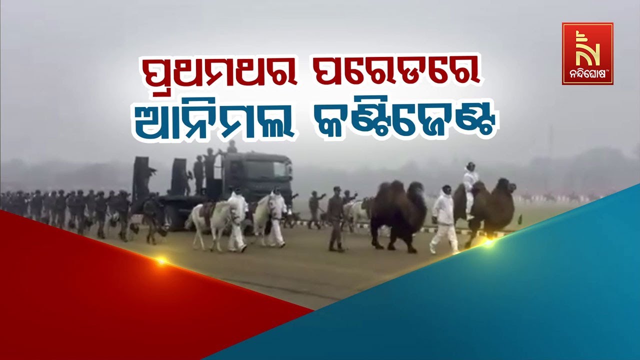 🔴Live | ପ୍ରଥମ ଥର ପରେଡରେ ଆନିମଲ୍ କଣ୍ଟିଜେଣ୍ଟ