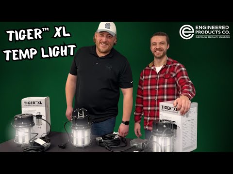 Product Video for TIGER XL Temporary LED Luminaire