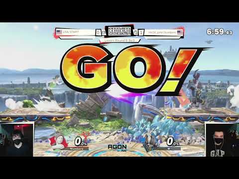 BrookLAN Brawls #25 - LRA Start (Wolf) vs. Ho3K | John Numbers (Wii Fit Trainer) Losers R8