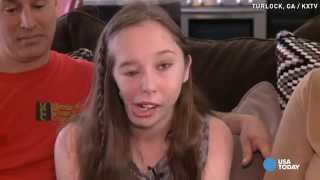 Teen with facial deformity finds reason to smile