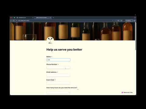 Promotional video thumbnail 1 for Bartender Private