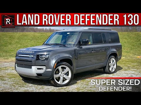 The 2023 Land Rover Defender 130 First Edition Is An Extra Long Rugged Family SUV