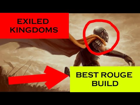 EXILED KINGDOMS | BEST ROUGE BUILD EVER!? LV.24 rouge defeats kalagru with character showcase.