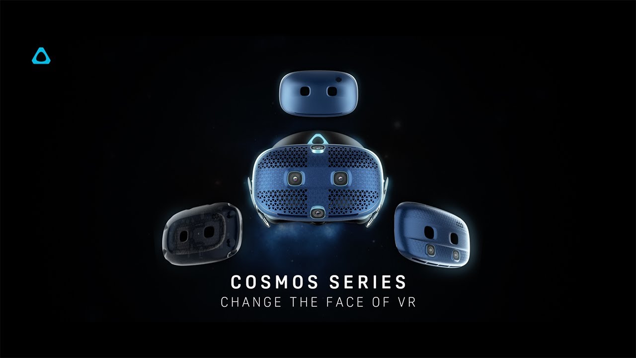 HTC VIVE Cosmos، شاشة قطرية مزدوجة 3.4 بوصة، دقة 1440 × 1700 بكسل لكل عين، معدل تحديث 90 هرتز، الحد الأقصى لمجال الرؤية 110 درجة، USB-C 3.0، اتصالات DP 1.2 | 99HARL017-00