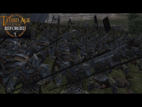 MIRRORMERE, THE GATES OF KHAZAD-DUM (Siege Battle) - Third Age: Total War (Reforged)
