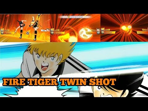 SCHNEIDER SKILL FIRE TIGER TWIN SHOT - CAPTAIN TSUBASA DREAM TEAM