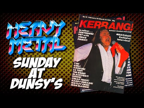 HEAVY METAL SUNDAY at Dunsy's: Episode 10 March 1982