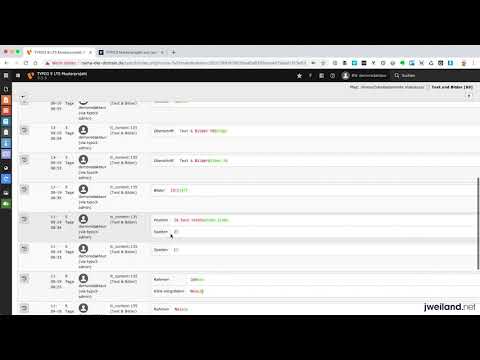 TYPO3 9 für Redakteure - 37  Änderungen rückgängig machen