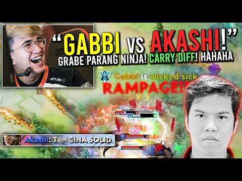 "GABBI PHANTOM ASSASSIN NINJA MODE, OUTPLAYED MALALA SI AKASHI!"🔥🤣
