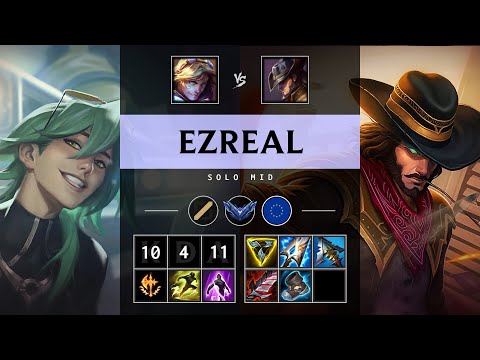 Ezreal Mid vs Twisted Fate - EUW Diamond Patch 25.09