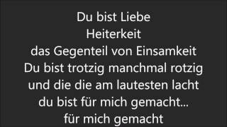 Sarah Connor - Die mit ihr lacht (Lyrics)