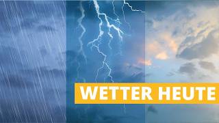 Wetter heute: Sonne, Schauer und Gewitter - je nach Region