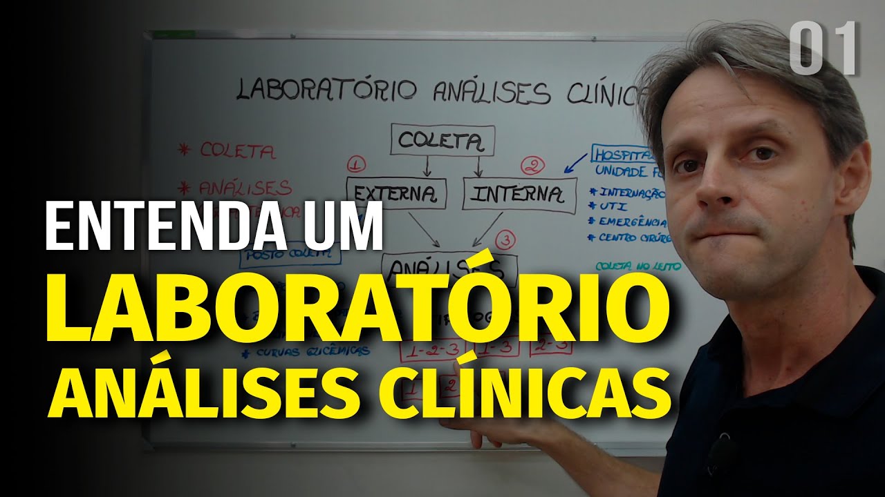 Como funciona um LABORATÓRIO de ANÁLISES CLÍNICAS #1 | Cláudio Zunino