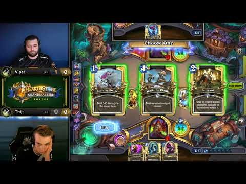 Viper vs Thijs - Hearthstone Grandmasters Europe - Week 4