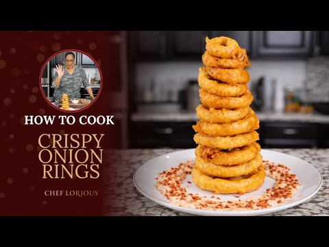 The BEST Crispy Onion Rings You’ll Ever Make | Easy Homemade Recipe