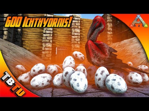 ARK ICHTHYORNIS COLOR MUTATIONS! ICHTHYORNIS BREEDING! Ark Survival Evolved Zoo Breeding