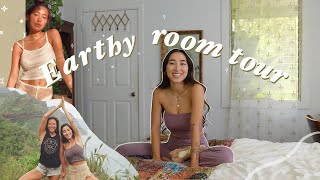 my minimal earthy room tour 🌱