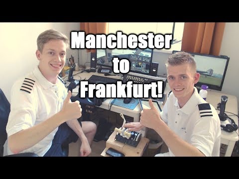 👨‍✈️✈️👨‍✈️ Multi Crew VATSIM Flight: Manchester to Frankfurt! | PMDG Boeing 777 | P3D V4.3! Video