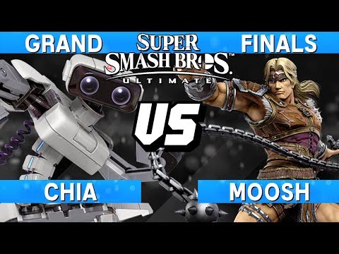 Smash Ultimate Tournament Grand Finals - Chia (ROB) vs Moosh (Simon) - S@LT 182