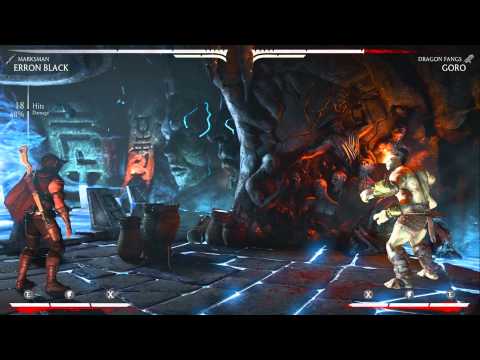 MKX - Biggest Combos for Every Character/Variation (2015)