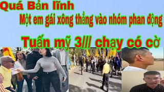 Cô gái Một Mình xông thẳng vào nhóm phan động tại Úc, tuấn mỹ phan động vỡ đầu chạy như c.hó