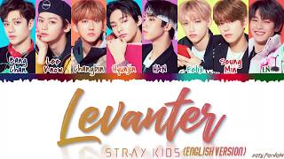 Download lagu STRAY KIDS - 'LEVANTER' (English Ver.) Lyrics [Color Coded_Eng] mp3