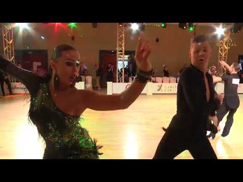 Lukoshin Ilia - Zafran Valentina (Russia) Under 19 Latin Moscow, Capital Cup 2018