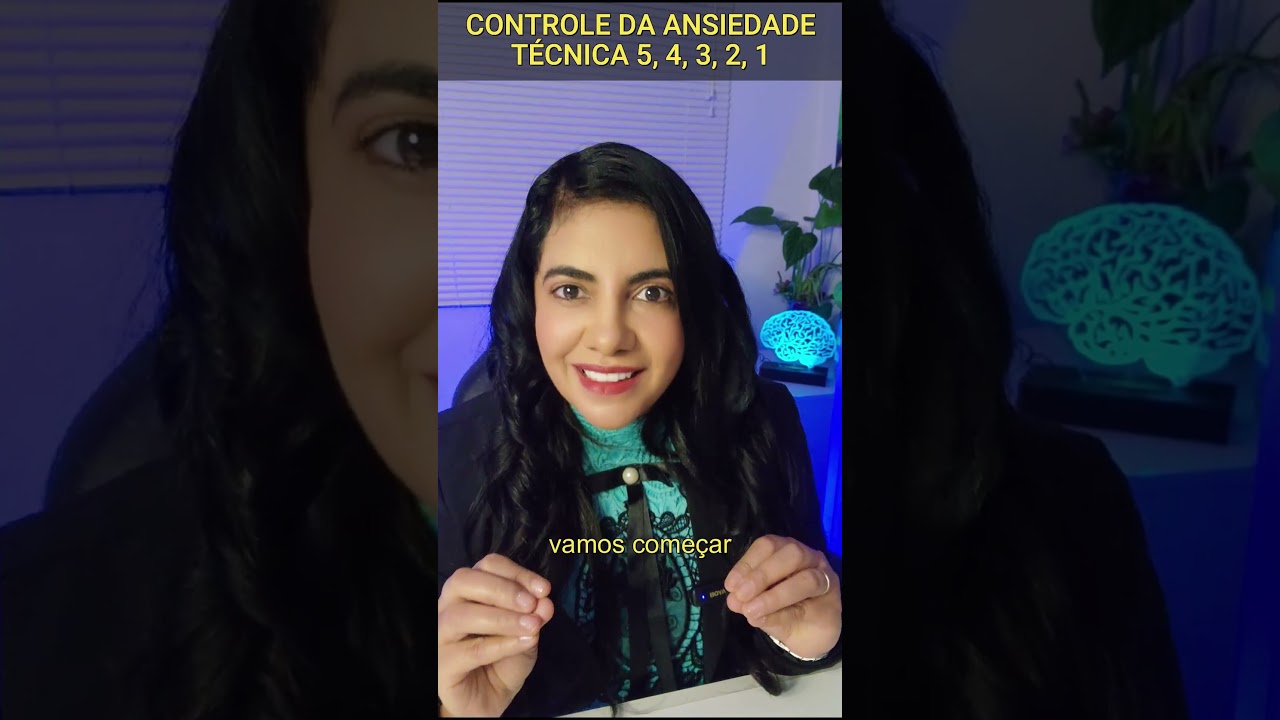Técnica 54321 ou Técnica dos 5 Sentidos #Shorts
