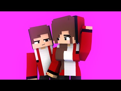 lovefool me too yay! arigato maid kim and pierce - minecraft animation #shorts