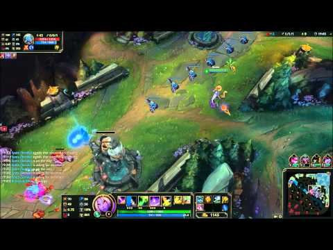 League of Legends: Soraka ranked gameplay part 3. (Lost)