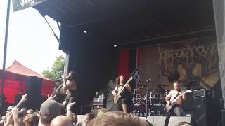 Job For A Cowboy - Constitutional Masturbation live @ Mayhem Fest Bangor, ME 7/17/13