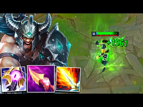 Tryndamere but my Q heals me to FULL HP and my spin is a literal nuke (SPIN TO WIN)