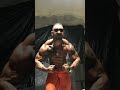 Muscle worship orange 🍊 pants on