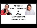 Abhijeet Bhattacharya & Lata Mangeshkar Duet Songs