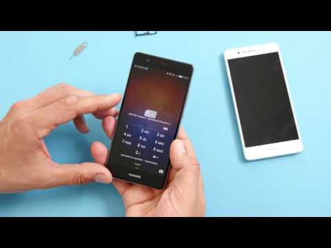 Huawei P9 / P9 lite: nanoSIM, Dual-SIM & microSD einlegen (deutsch)