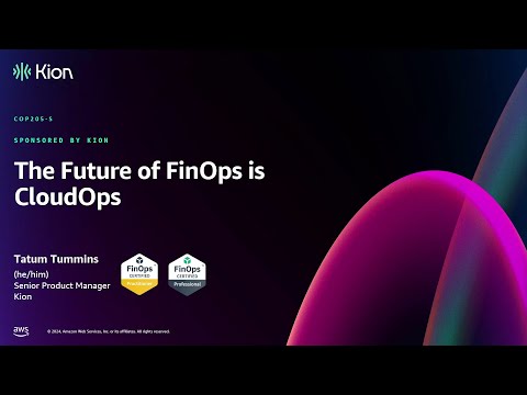 The future of FinOps is CloudOps (COP205)