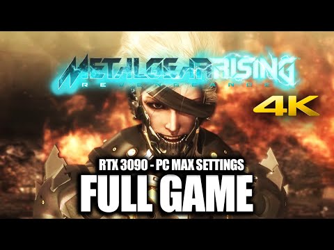 Metal Gear Rising Revengeance || RTX 3090 | PC MAX || Gameplay Walkthrough【4K60ᶠᵖˢ UHD】