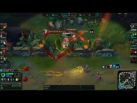 TRIPLE KILL ON A THRESH SUPPORT ??? NOT EVEN AD OR AP BUILD JUST FULL SUPPORT BUILD POGCHAMP