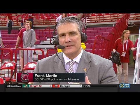 POST-GAME: Frank Martin on Arkansas — 3/5/16
